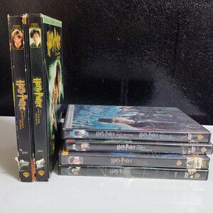 HARRY POTTER FILM SERIES DVD MIXED LOT SPECIAL BOXED EDITION WIDE FULL SCREEN